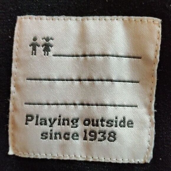 Columbia Black Fleece Jacket Size Medium 10 to 12 Unisex Fall Winter - Picture 5 of 7